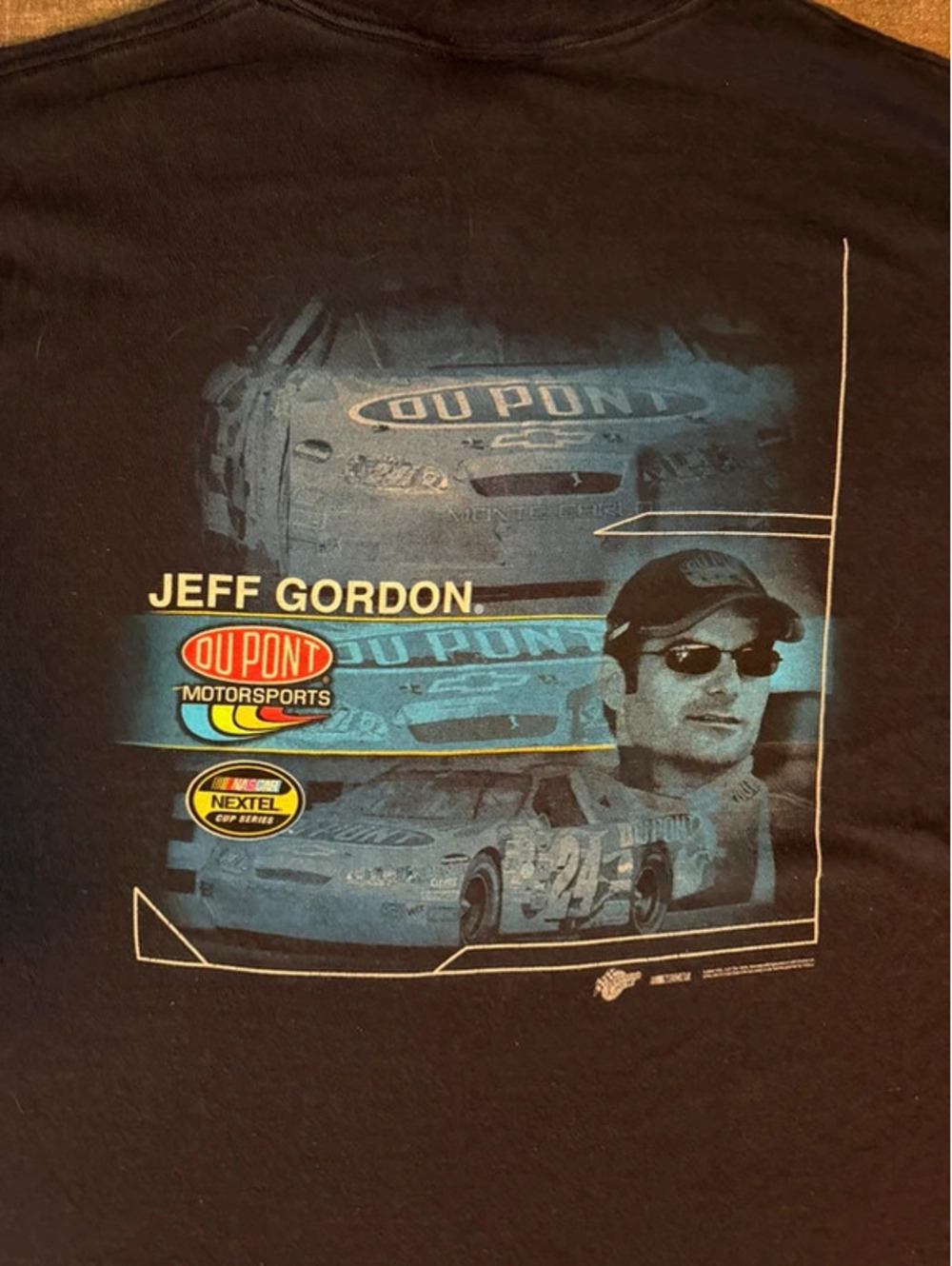 Vintage Jeff Gordon #24 DuPont Motorsports Nascar Winner’s Circle T-Shirt XL Y2K